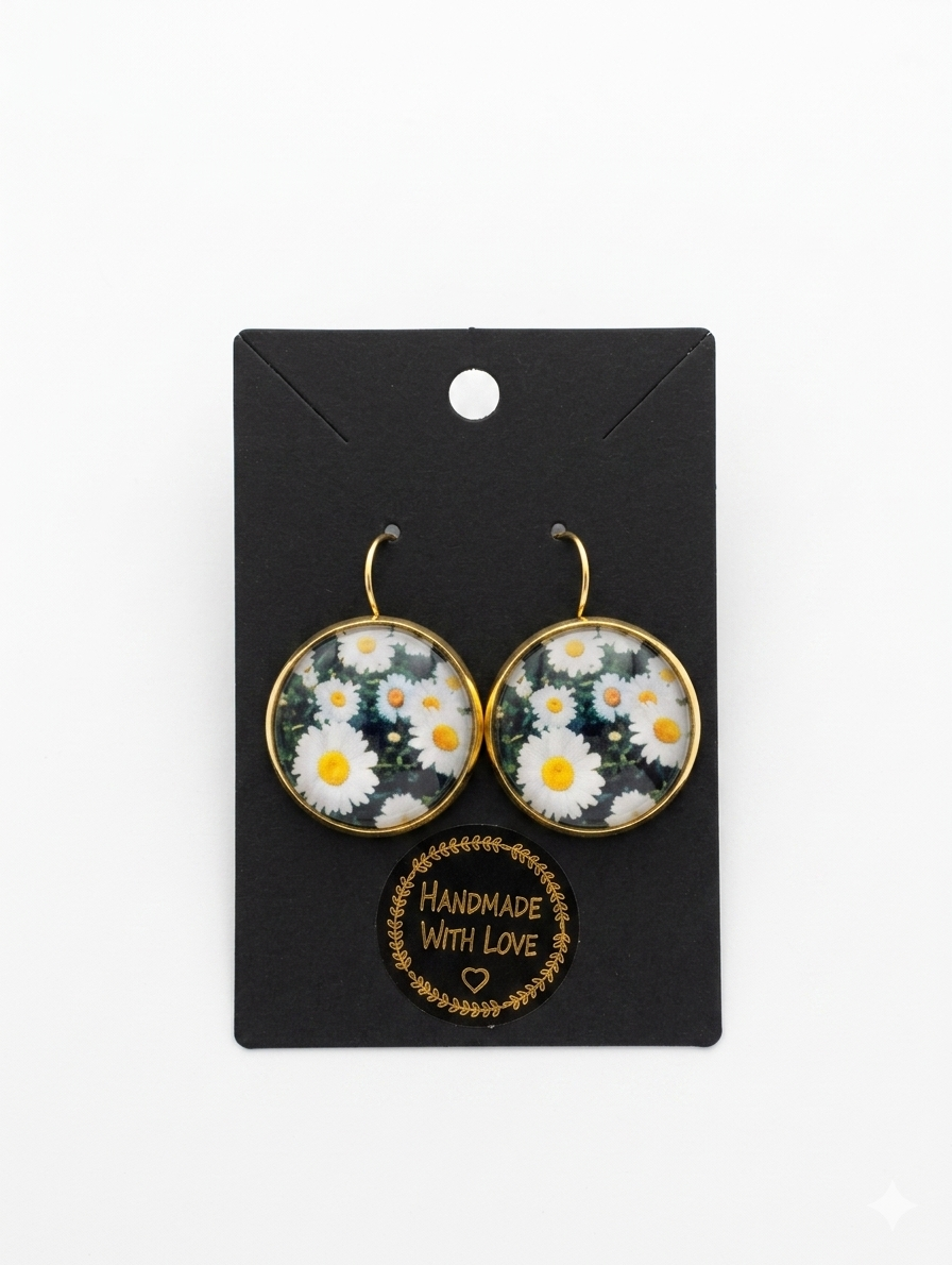 Náhradní dárkové balení pro naše náušnice „Handmade with Love“ celofán
